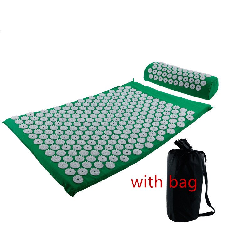 Massager Cushion Relieve Stress Back Body Yoga Mat