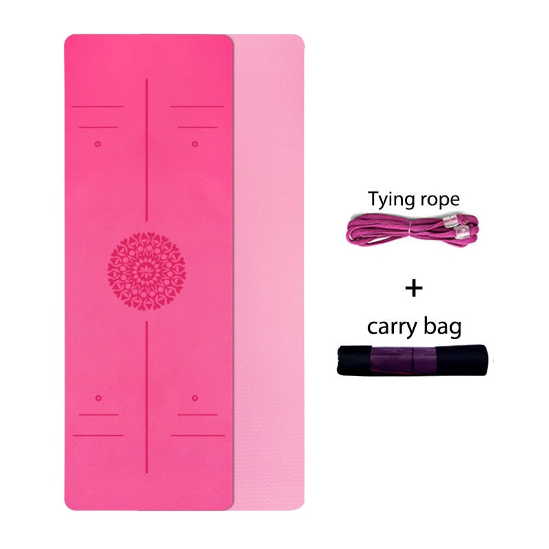 6mm Non-Slip Double Layer Sports Exercise Pad