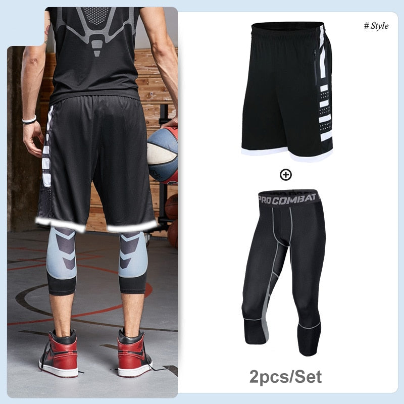 Dry Fit Mens Training Sportswear Set