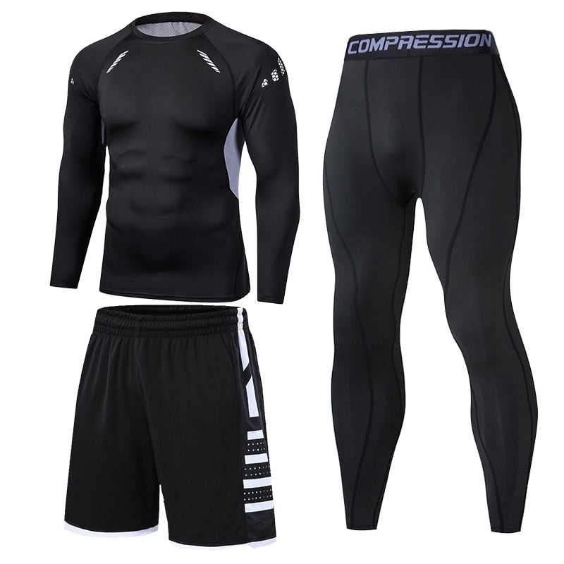 Dry Fit Mens Training Sportswear Set