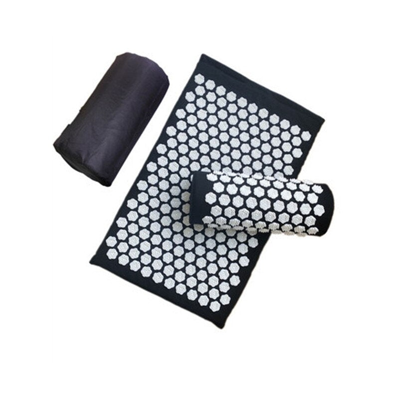 Massager Cushion Relieve Stress Back Body Yoga Mat