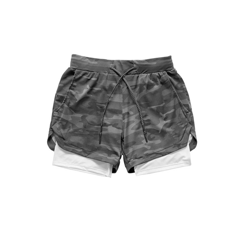 Men Fitness Jogging Workout Shorts