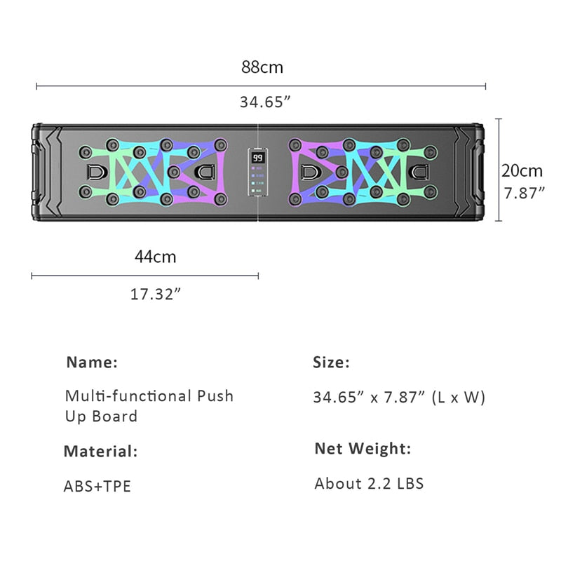 Counting Push Up Rack