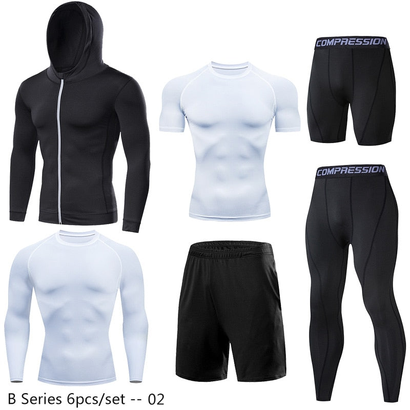 Dry Fit Mens Training Sportswear Set