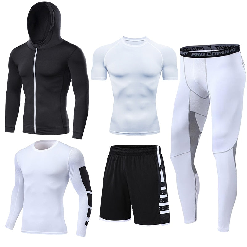 Dry Fit Mens Training Sportswear Set