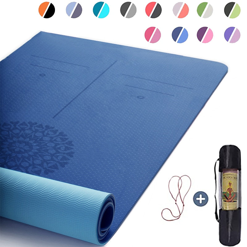 6mm Non-Slip Double Layer Sports Exercise Pad