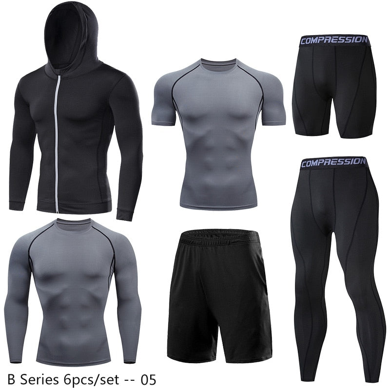 Dry Fit Mens Training Sportswear Set