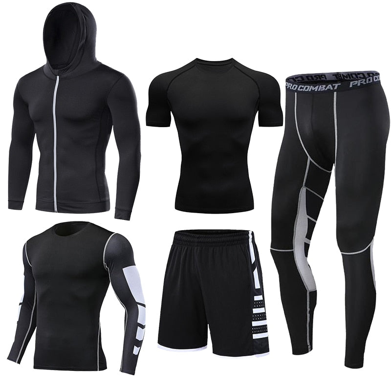 Dry Fit Mens Training Sportswear Set