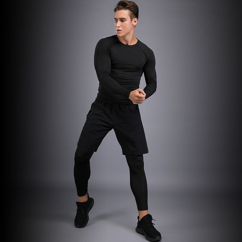 Mens 3-Piece Sportswear Sports Suit