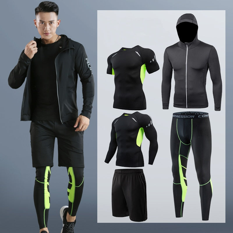 Dry Fit Mens Training Sportswear Set