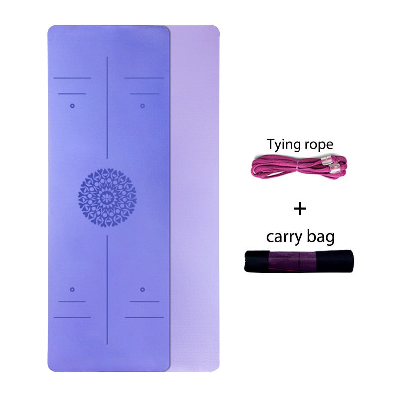 6mm Non-Slip Double Layer Sports Exercise Pad