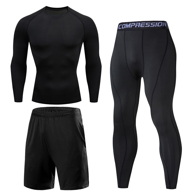 Dry Fit Mens Training Sportswear Set