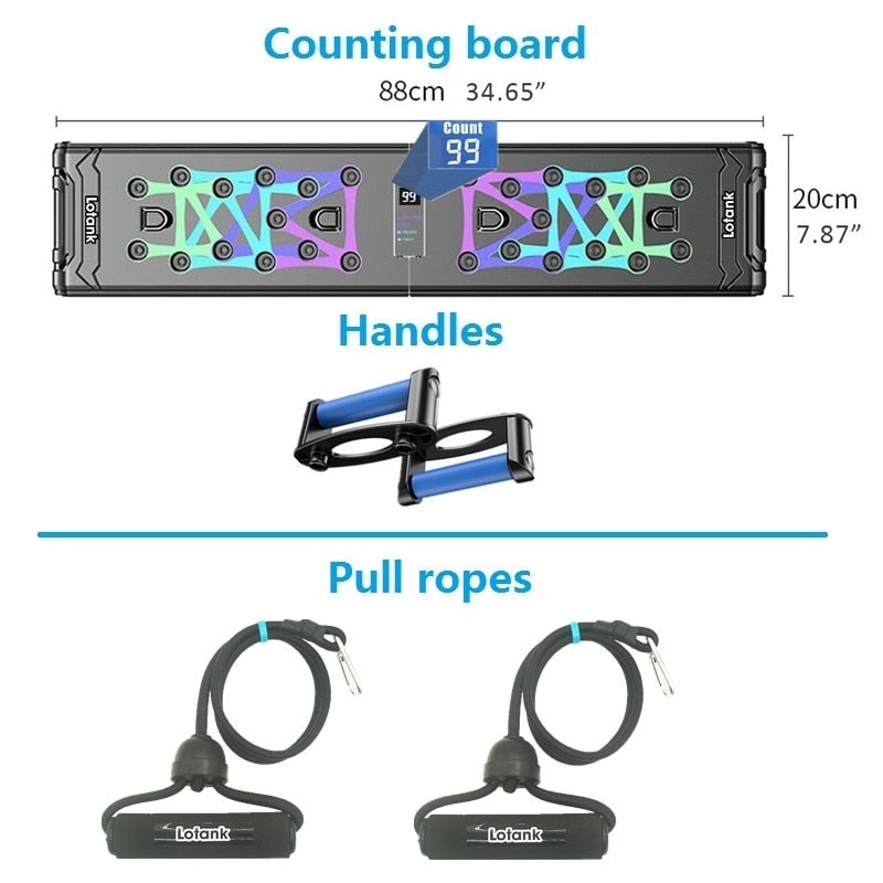 Counting Push Up Rack