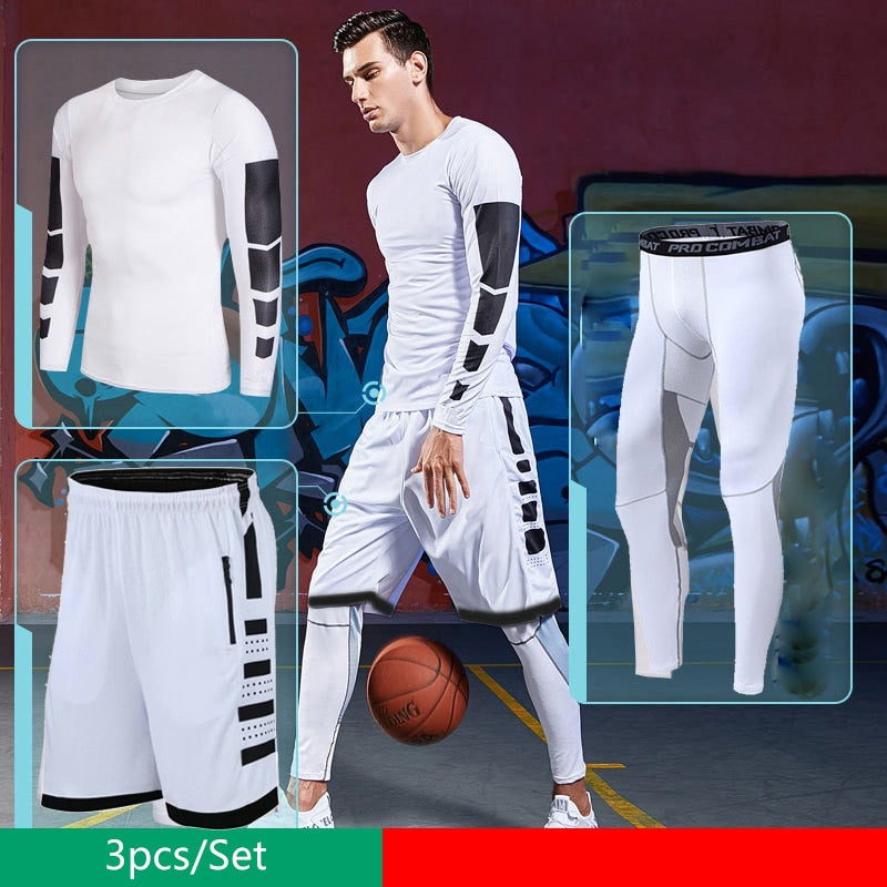 Dry Fit Mens Training Sportswear Set