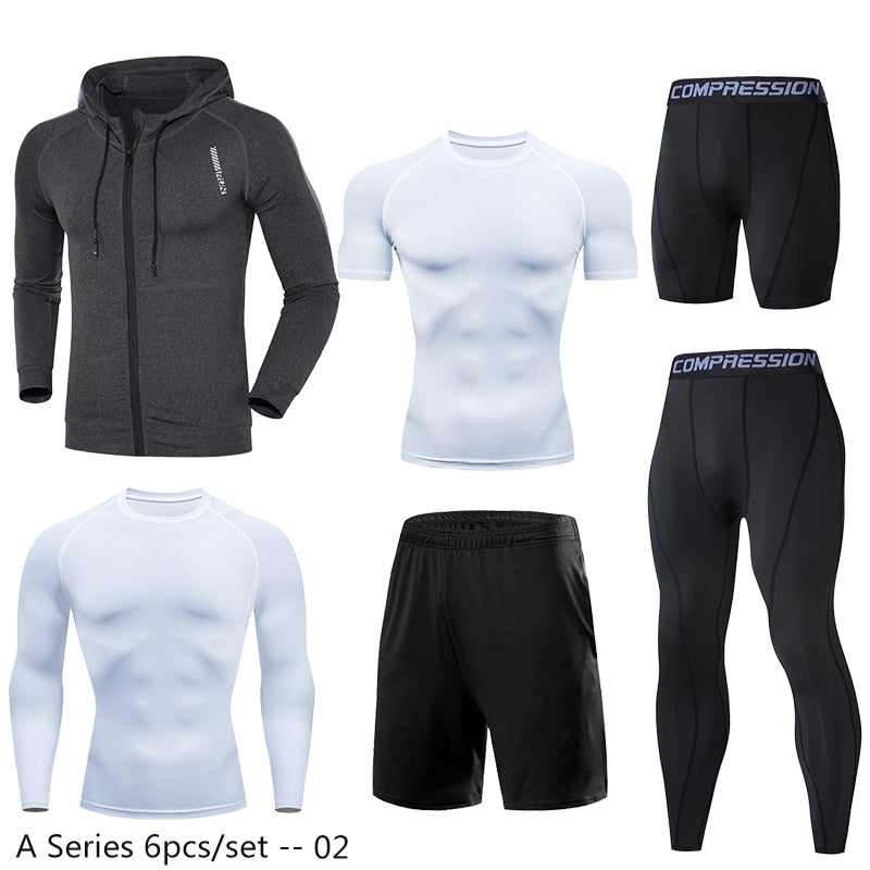 Dry Fit Mens Training Sportswear Set