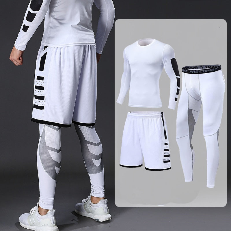 Dry Fit Mens Training Sportswear Set