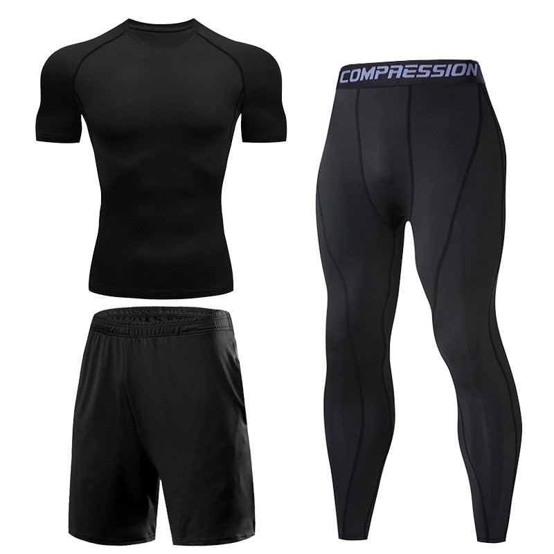 Dry Fit Mens Training Sportswear Set