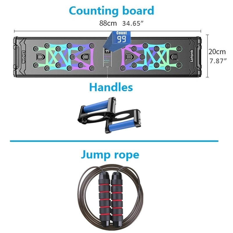 Counting Push Up Rack