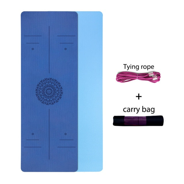 6mm Non-Slip Double Layer Sports Exercise Pad