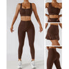 2 Piece Sports Suit Seamless Yoga Set