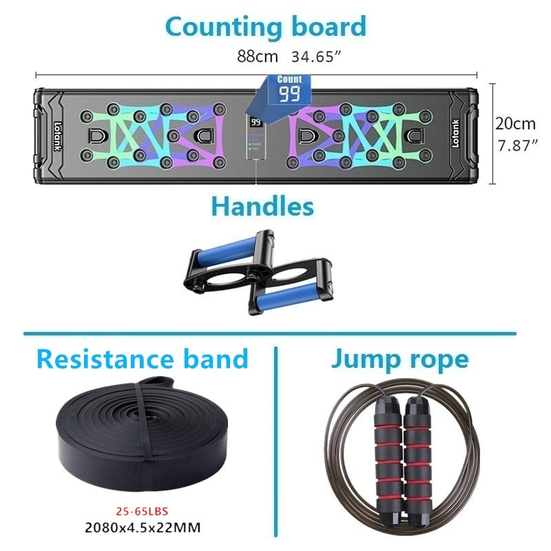 Counting Push Up Rack