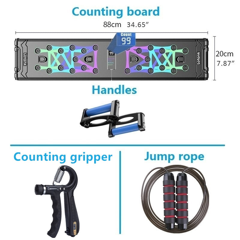 Counting Push Up Rack