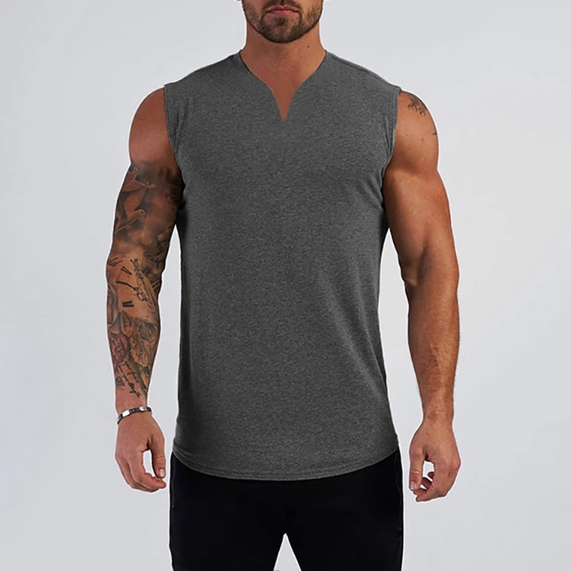 Bodybuilding Sleeveless Shirt Workout Sports Singlets