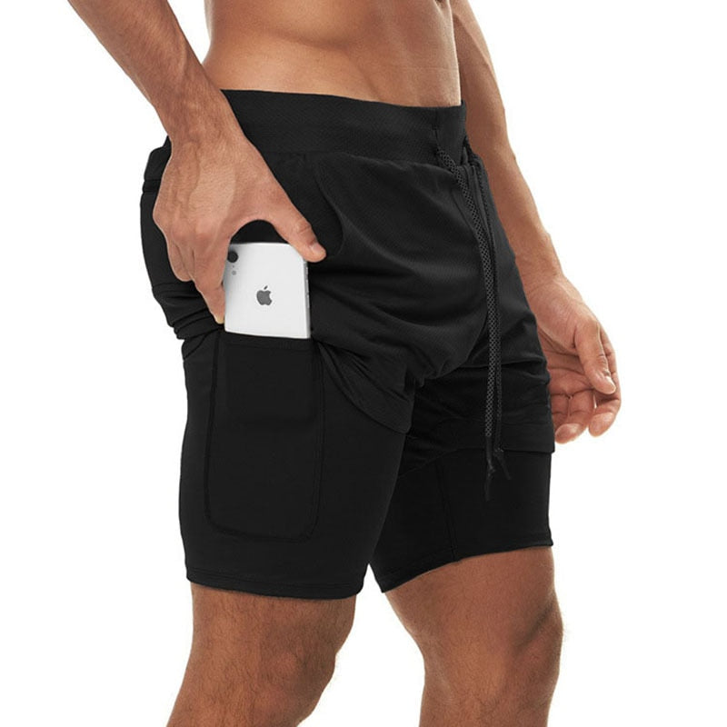 Men Fitness Jogging Workout Shorts