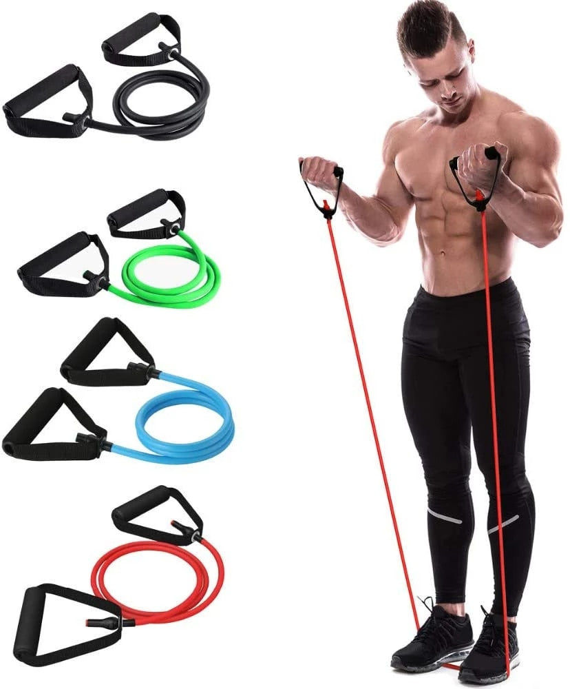 5 Levels Resistance Hot Yoga Pull Rope Bands