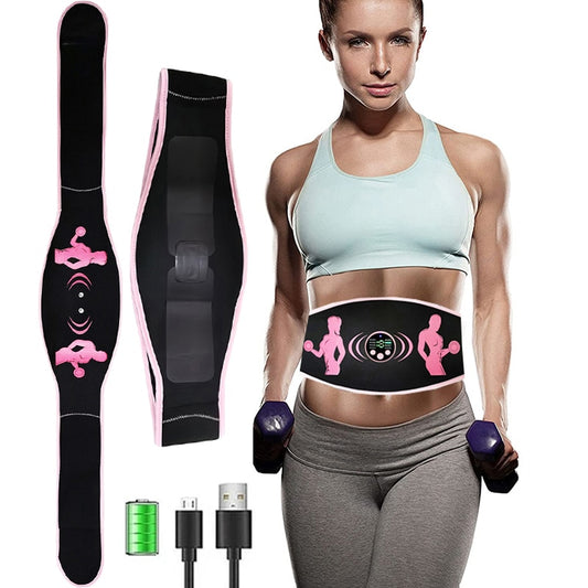 EMS Muscle Stimulation Abs Abdominal Belt Trainer