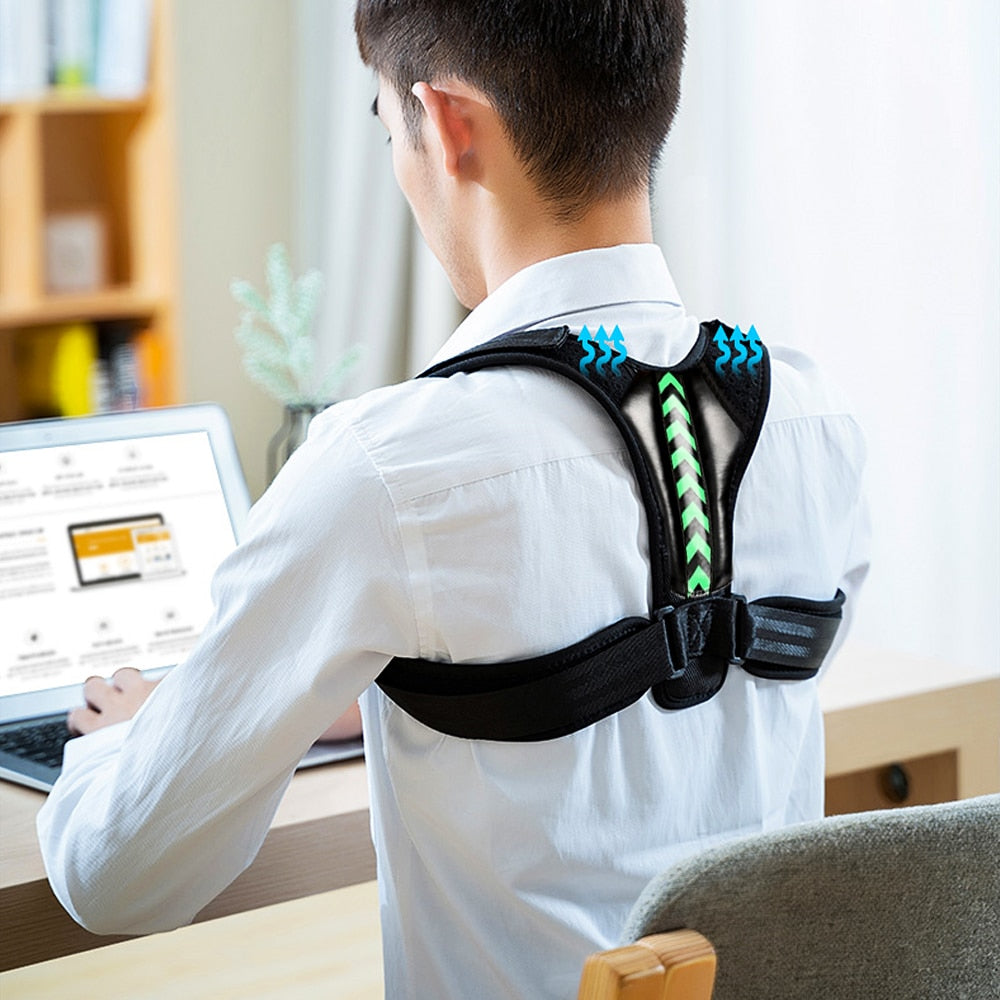 Adjustable Back Shoulder Posture Corrector Belt