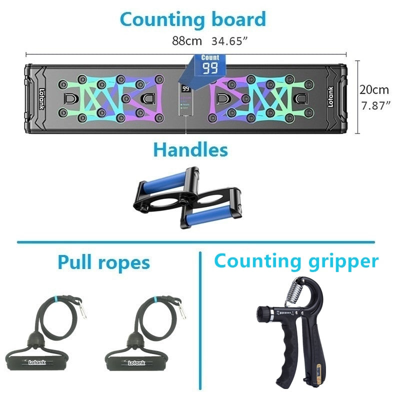 Counting Push Up Rack