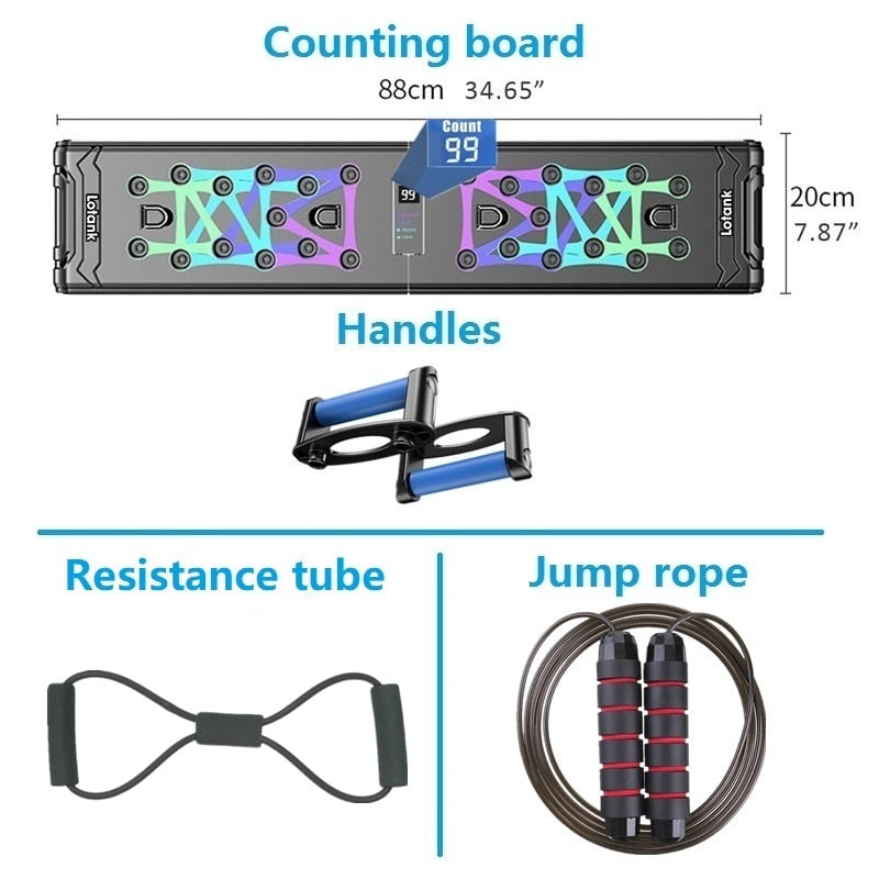 Counting Push Up Rack