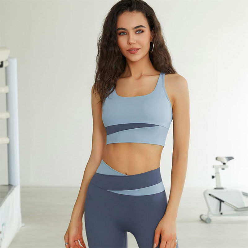 High Waist Sport Outfit Yoga Fitness Suit