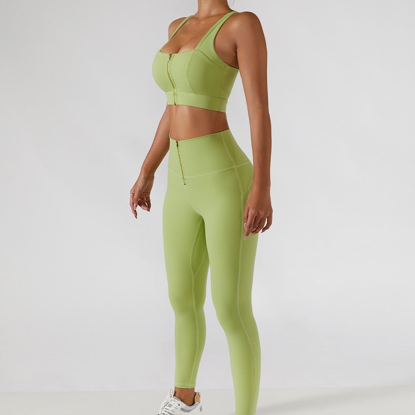 2 Piece Sports Suit Seamless Yoga Set