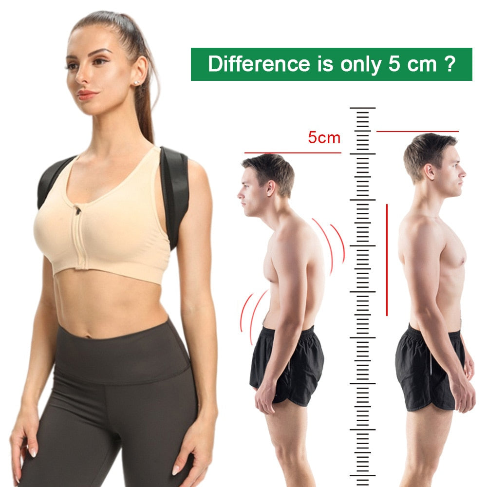 Adjustable Back Shoulder Posture Corrector Belt