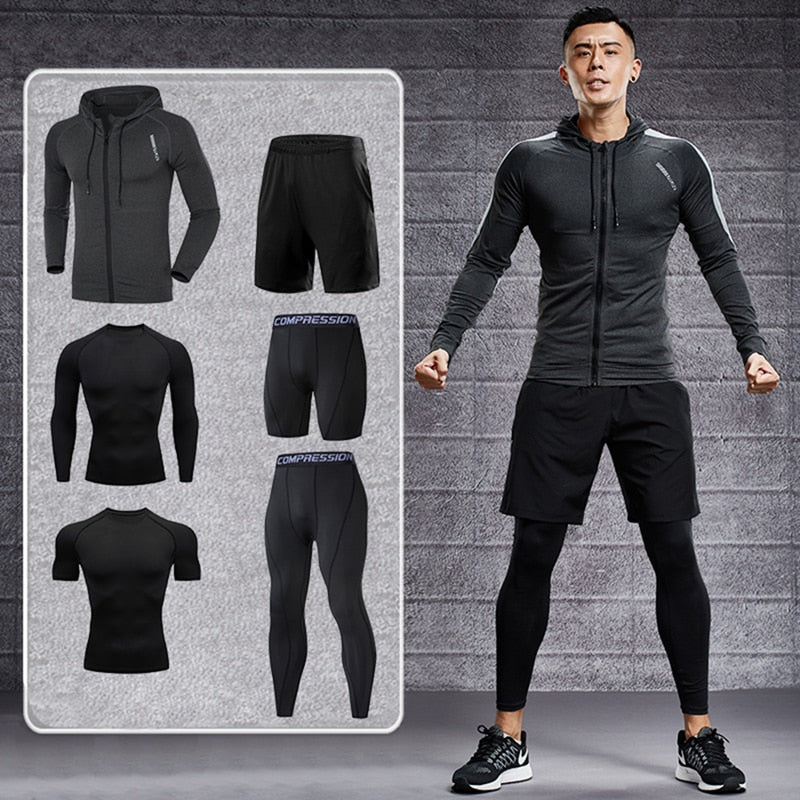 Dry Fit Mens Training Sportswear Set